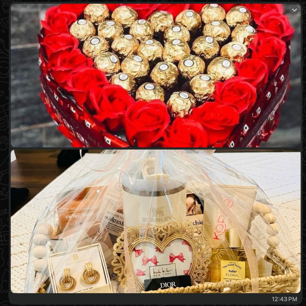 Ferrero Heart & Self-Care Basket