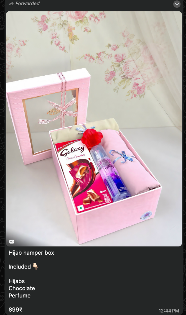 Hijab Hamper Box