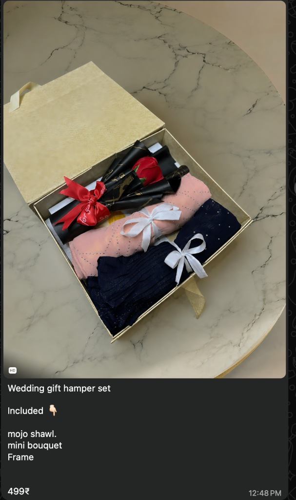 Wedding Gift Hamper Set
