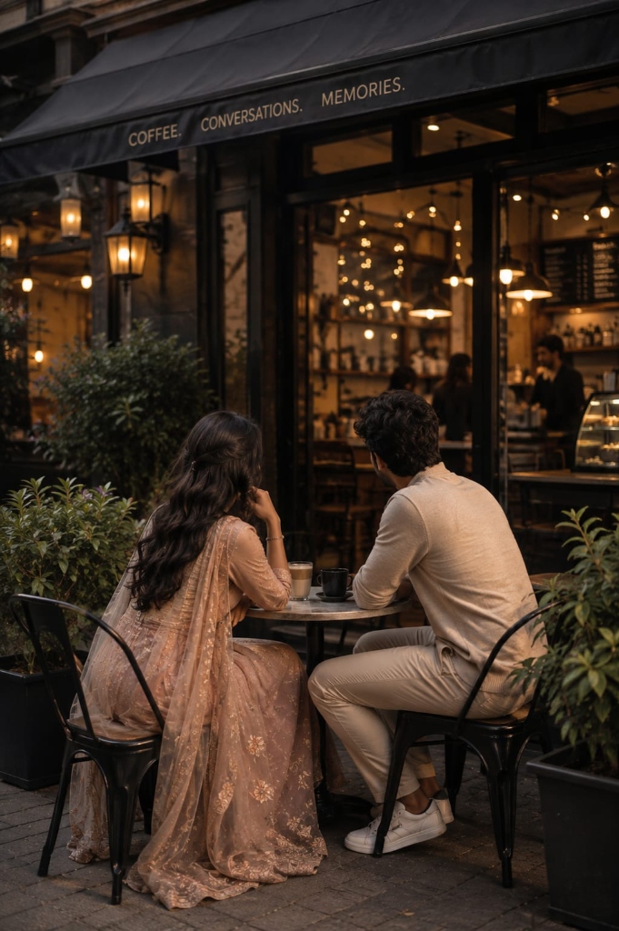 Cafe Date Pre-Wedding Video Shoot